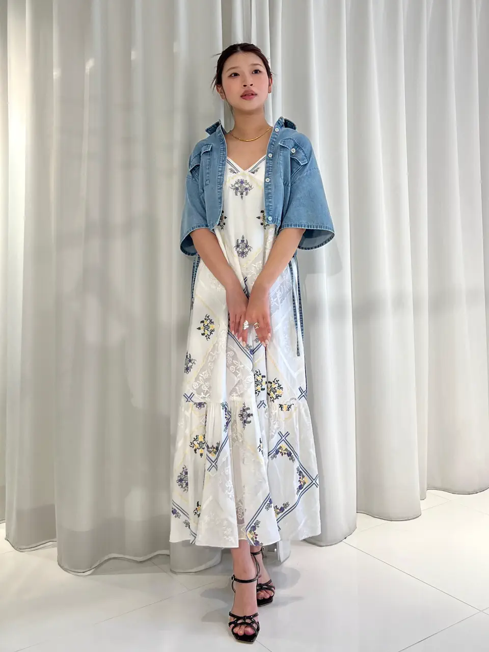 GRACE CONTINENTAL NORIA コーディネート画像