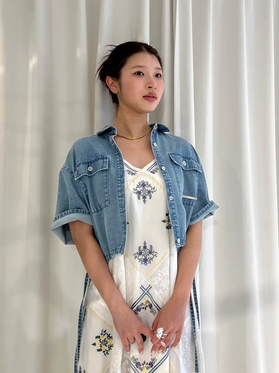 GRACE CONTINENTAL NORIA コーディネート画像