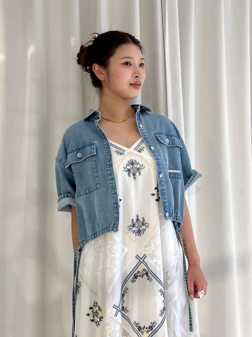 GRACE CONTINENTAL NORIA コーディネート画像