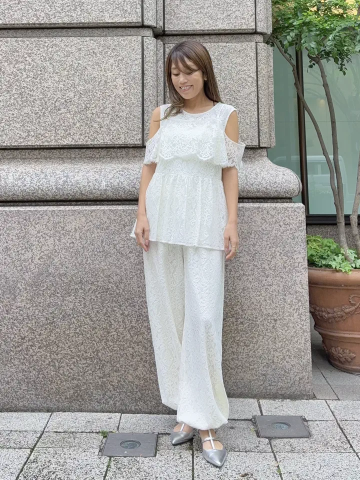 GRACE CONTINENTAL yukimi yonee コーディネート画像