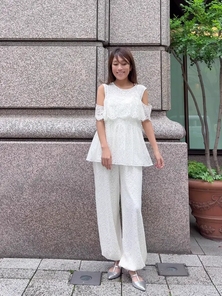 GRACE CONTINENTAL yukimi yonee コーディネート画像