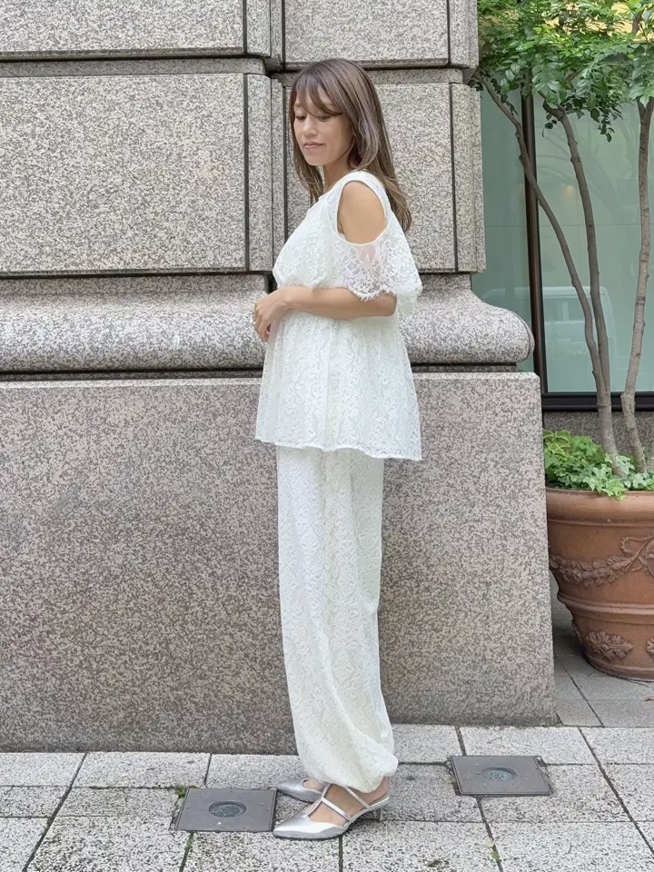 GRACE CONTINENTAL yukimi yonee コーディネート画像