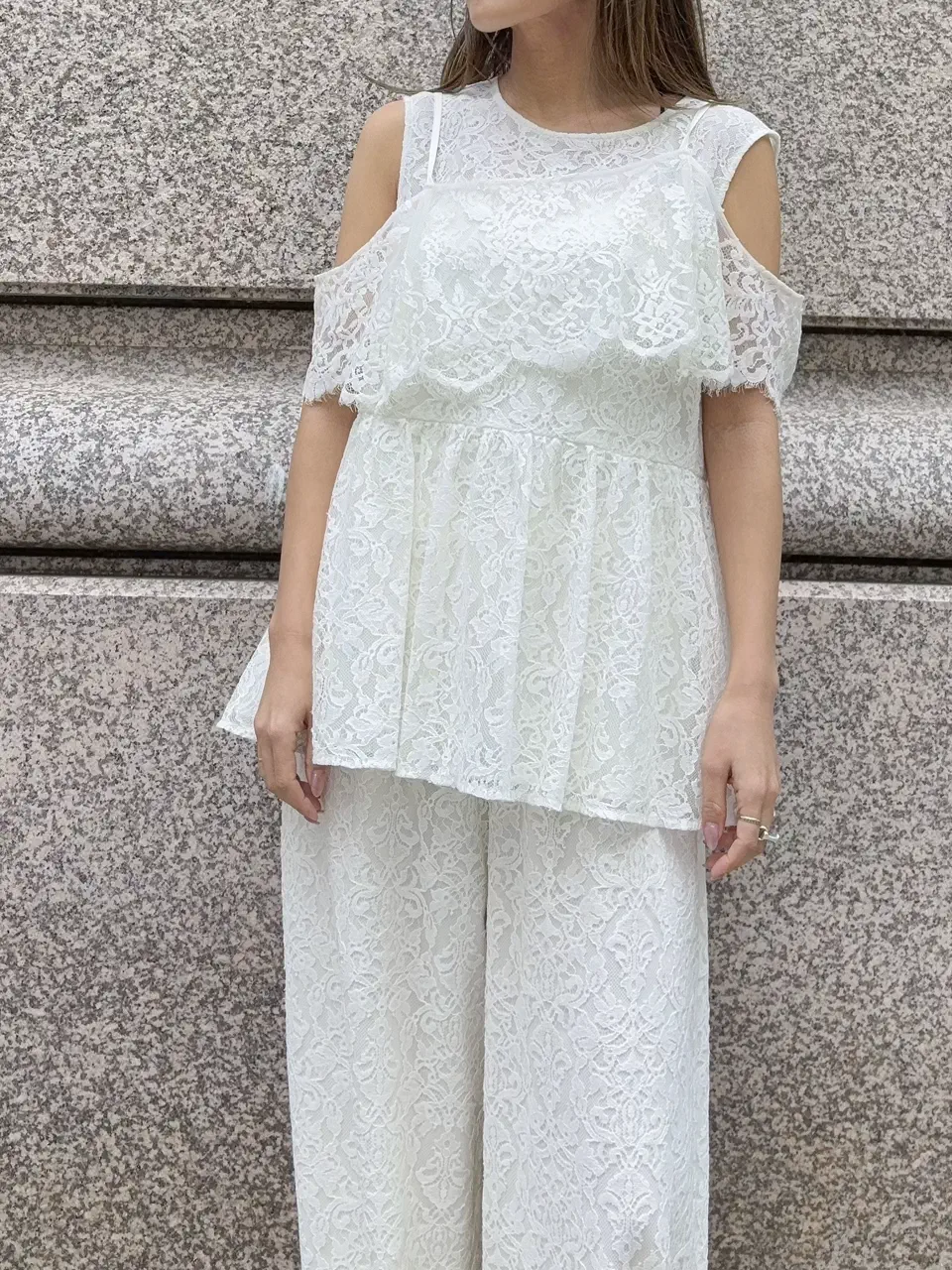 GRACE CONTINENTAL yukimi yonee コーディネート画像