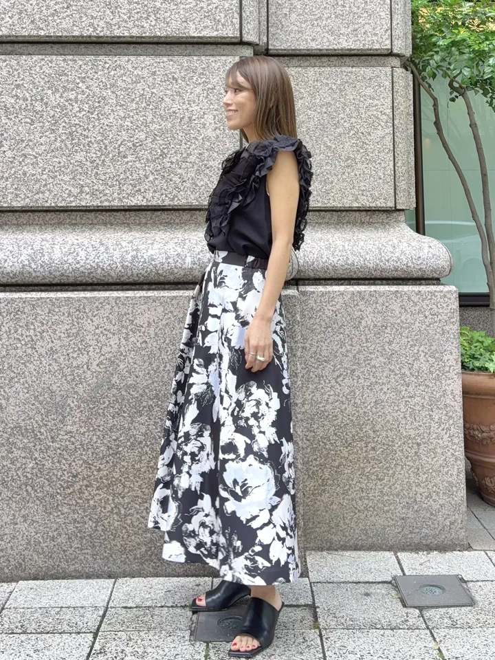 GRACE CONTINENTAL yukimi yonee コーディネート画像