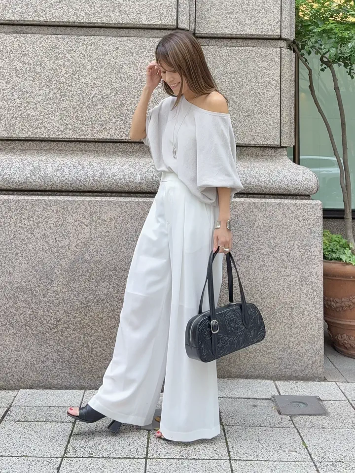 GRACE CONTINENTAL yukimi yonee コーディネート画像