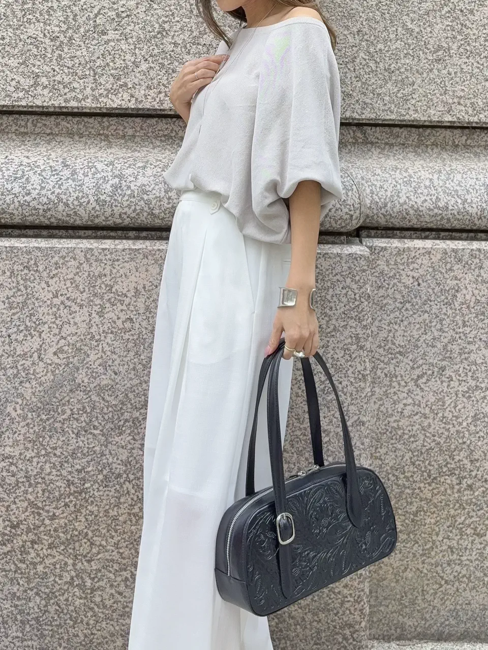 GRACE CONTINENTAL yukimi yonee コーディネート画像