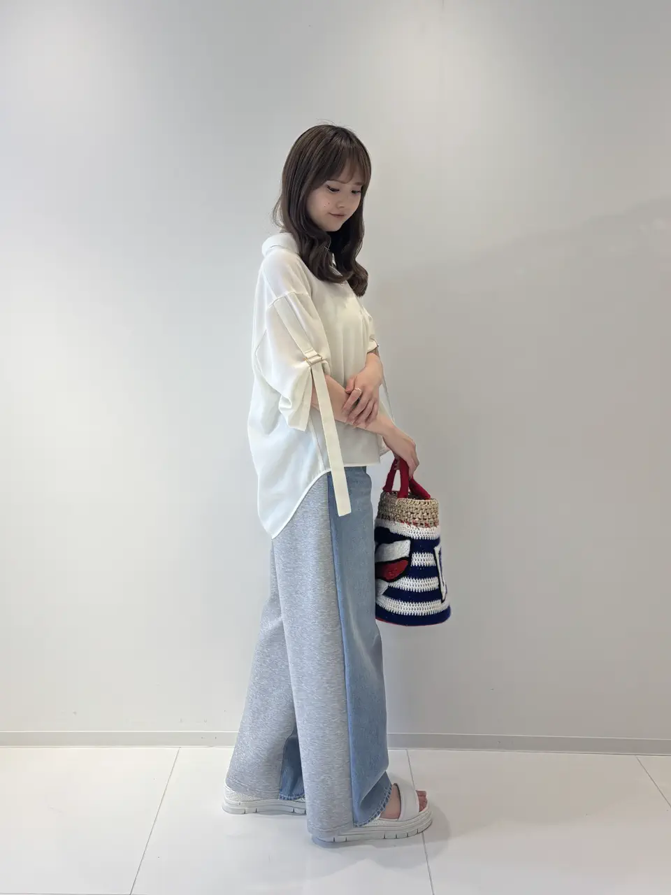 GRACE CONTINENTAL adachi miyuki コーディネート画像