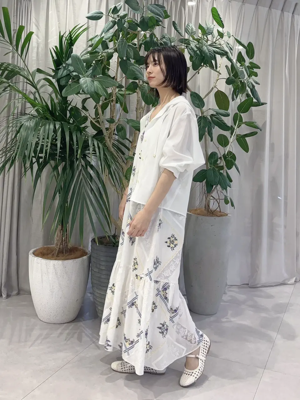 GRACE CONTINENTAL Hikaru Okada コーディネート画像