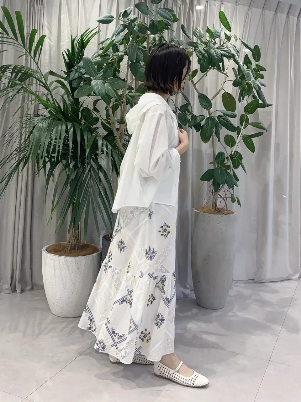 GRACE CONTINENTAL Hikaru Okada コーディネート画像