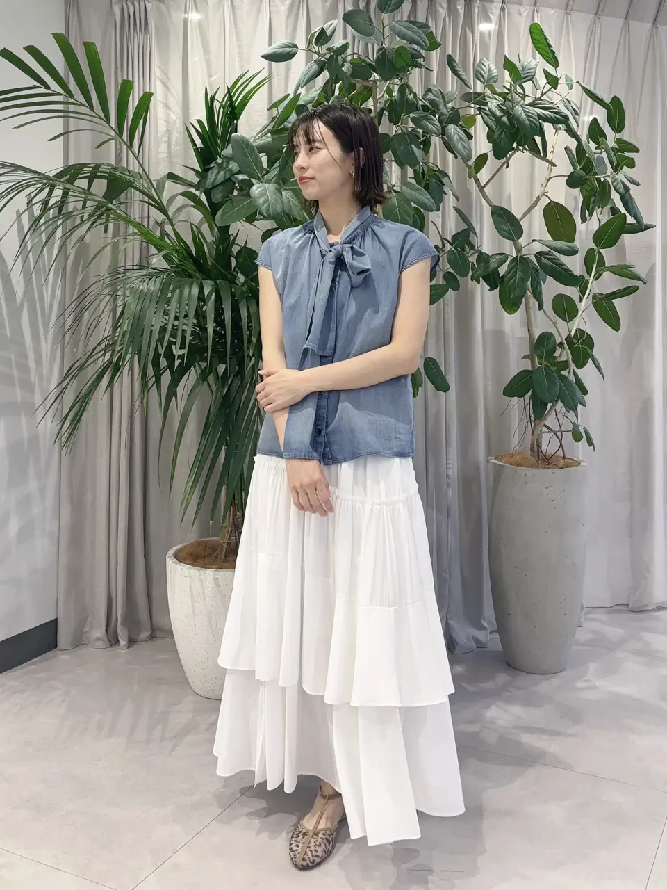 GRACE CONTINENTAL Hikaru Okada コーディネート画像