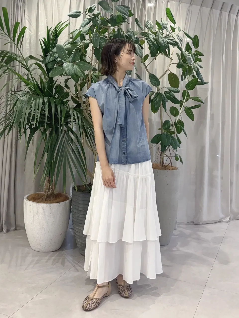 GRACE CONTINENTAL Hikaru Okada コーディネート画像