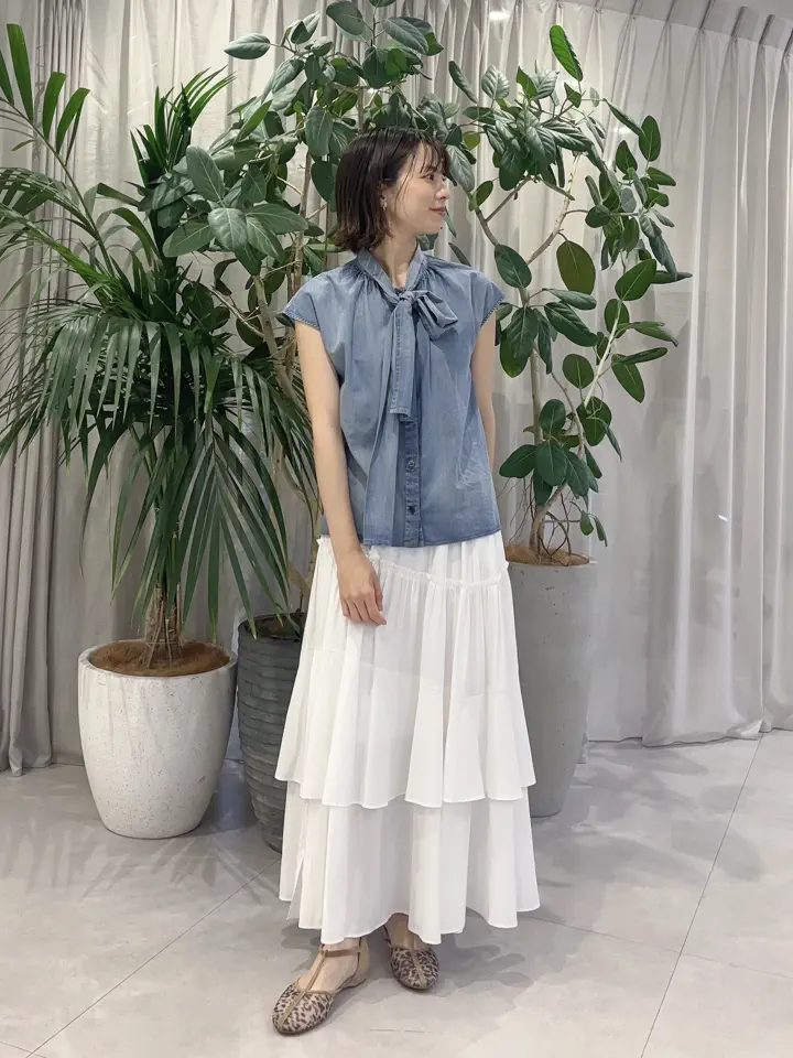 GRACE CONTINENTAL Hikaru Okada コーディネート画像