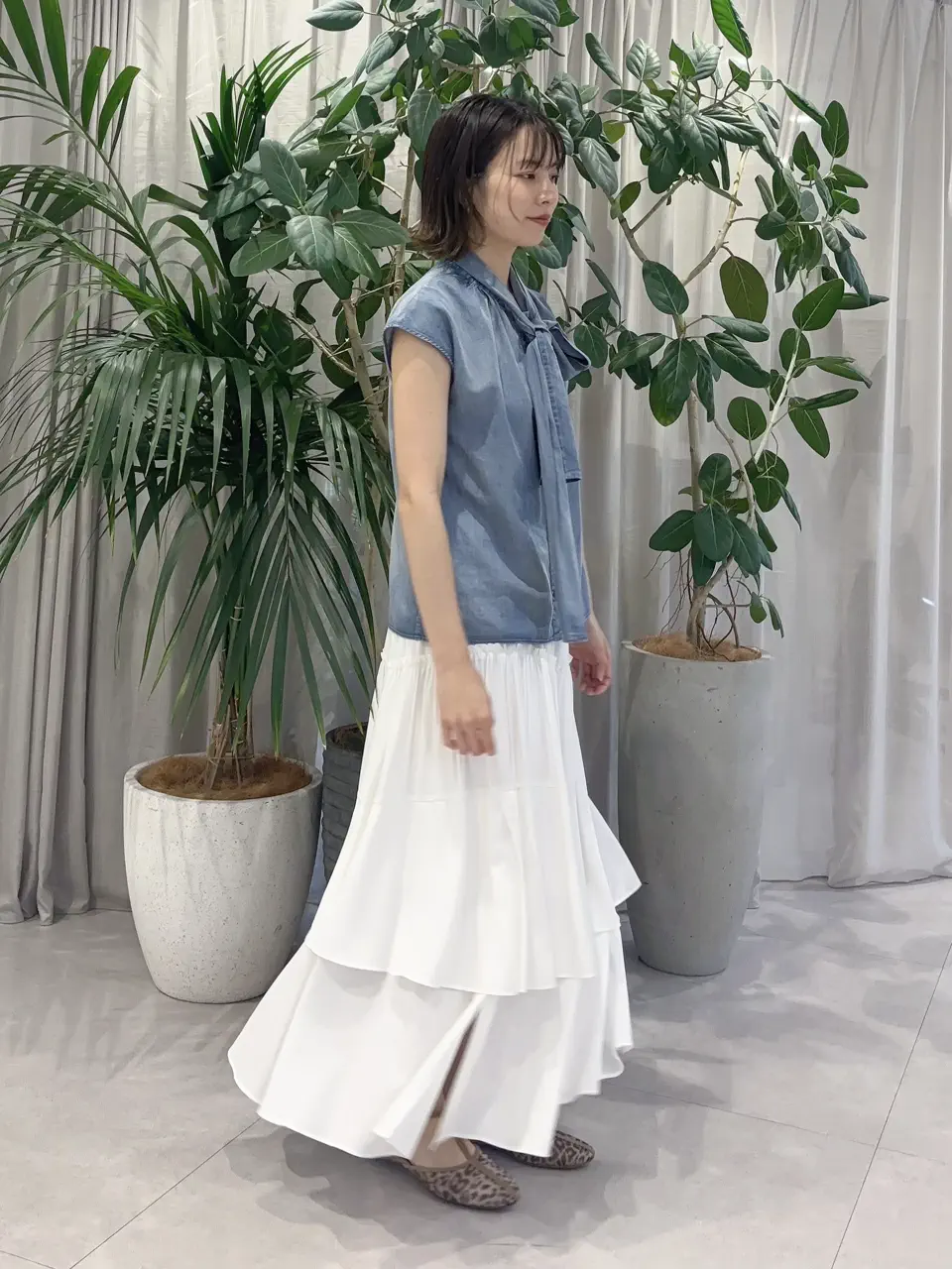 GRACE CONTINENTAL Hikaru Okada コーディネート画像