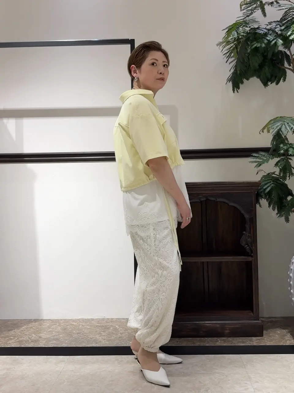 GRACE CONTINENTAL N.YURI コーディネート画像