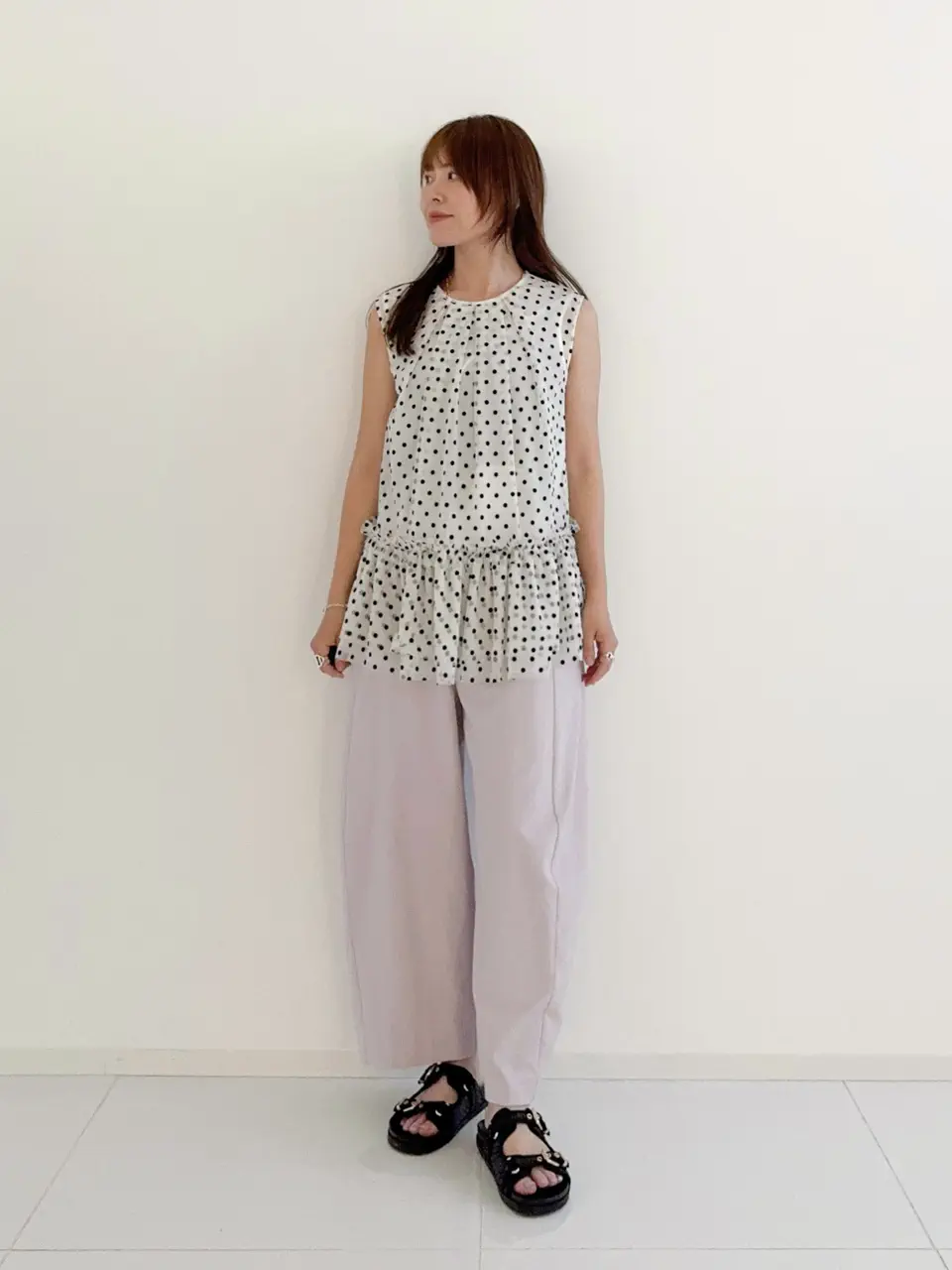  古川温子 コーディネート画像