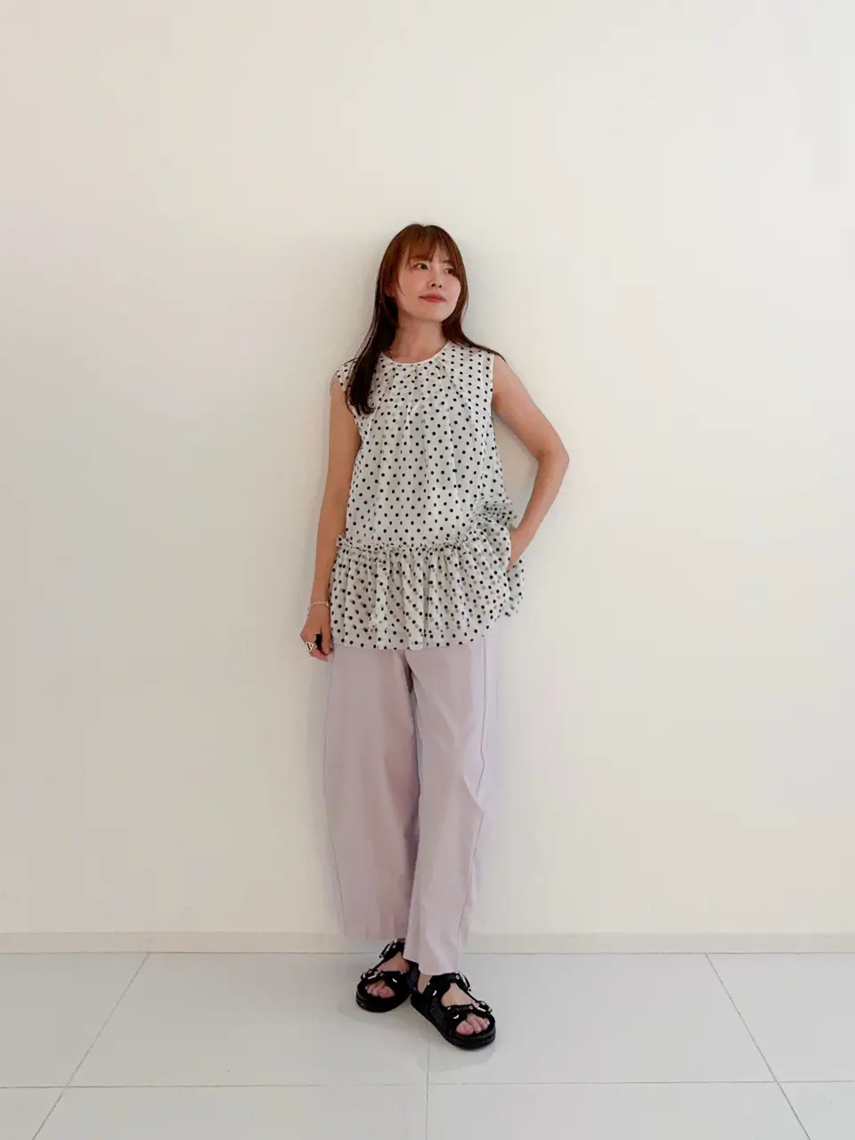 GRACE CONTINENTAL 古川温子 コーディネート画像