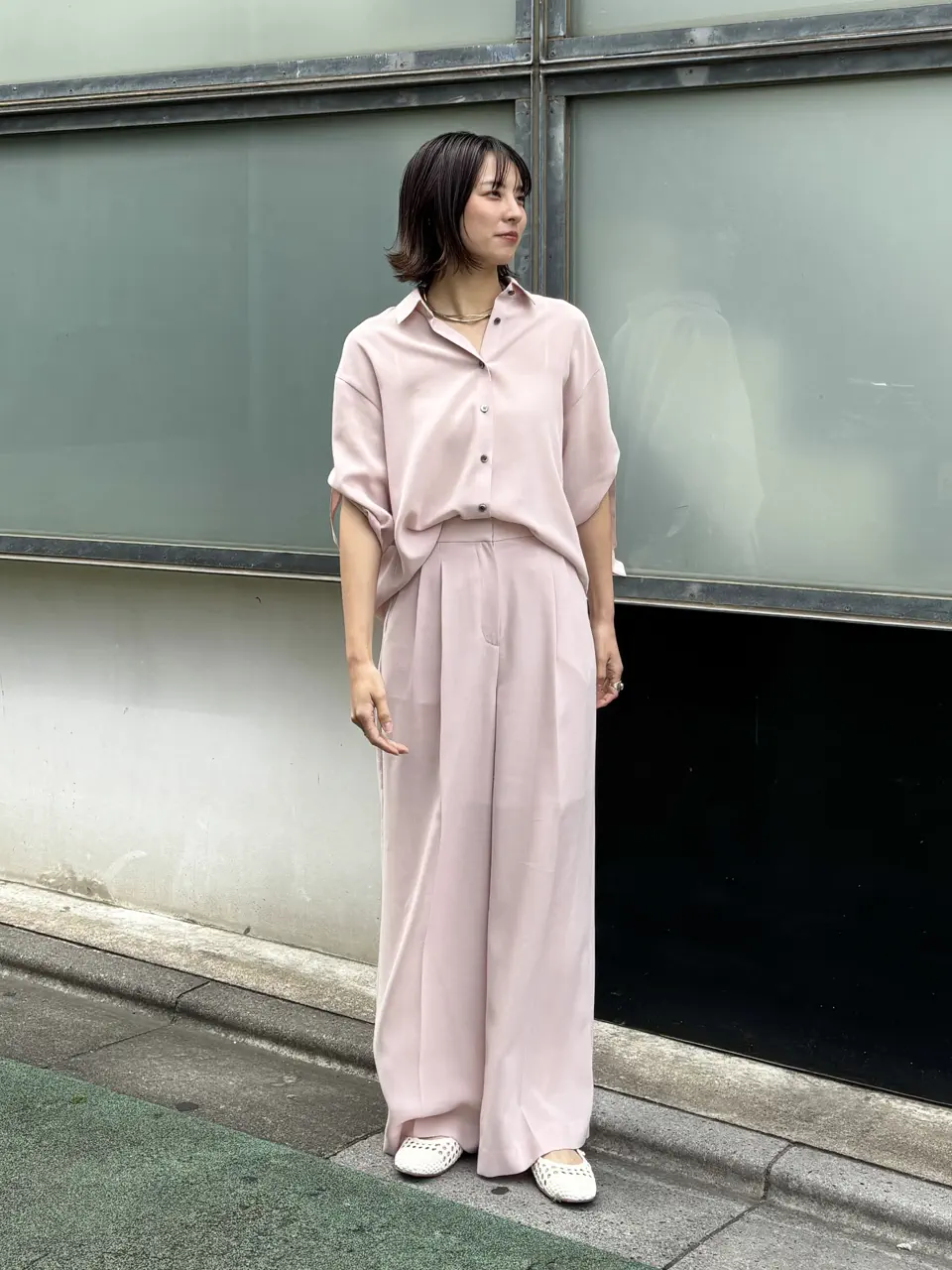 GRACE CONTINENTAL Hikaru Okada コーディネート画像