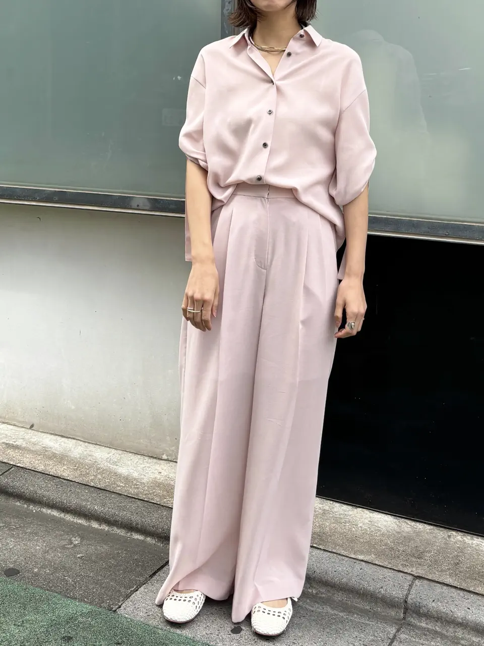 GRACE CONTINENTAL Hikaru Okada コーディネート画像