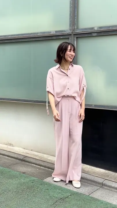 GRACE CONTINENTAL Hikaru Okada コーディネート画像