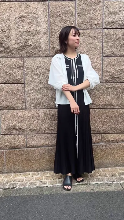 GRACE CONTINENTAL Hikaru Okada コーディネート画像