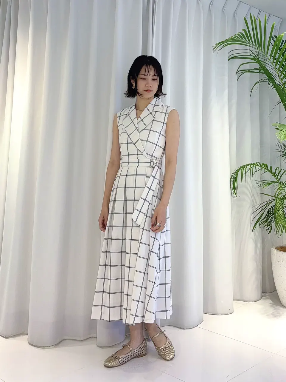 GRACE CONTINENTAL Hikaru Okada コーディネート画像