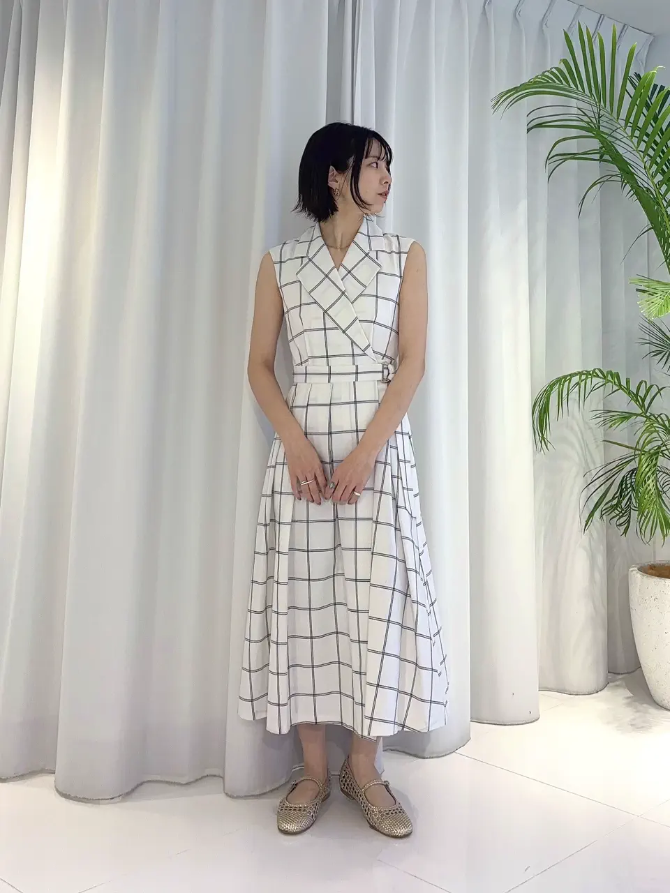 GRACE CONTINENTAL Hikaru Okada コーディネート画像