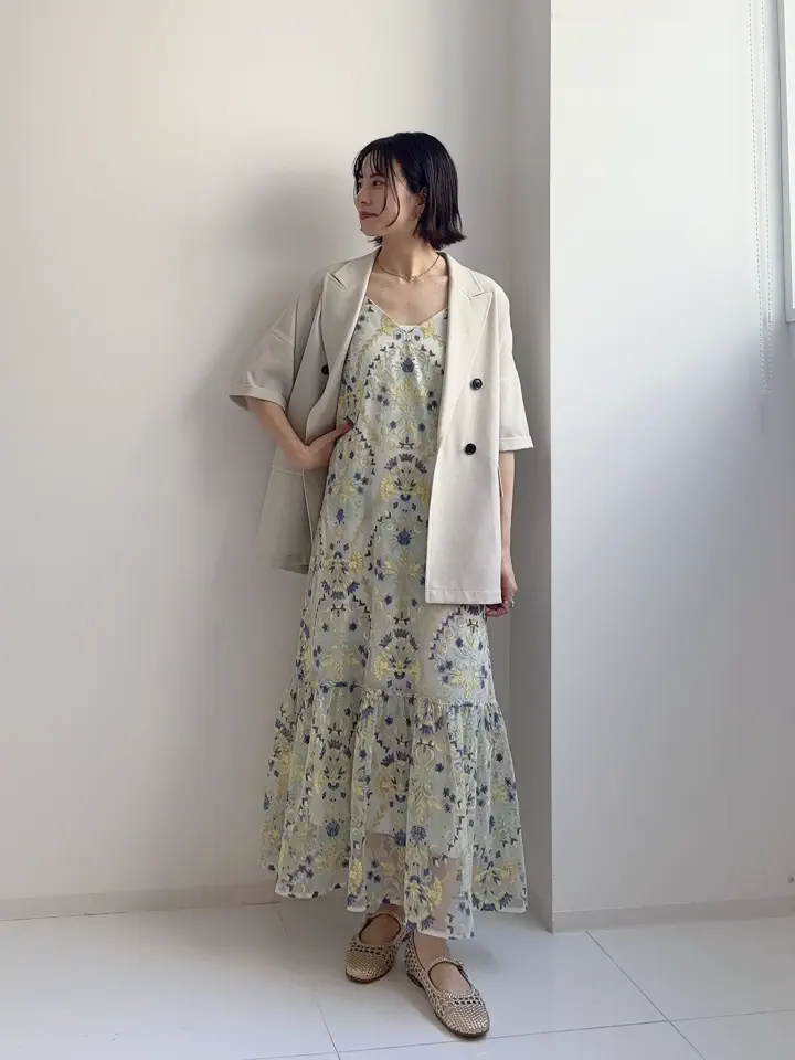 GRACE CONTINENTAL Hikaru Okada コーディネート画像