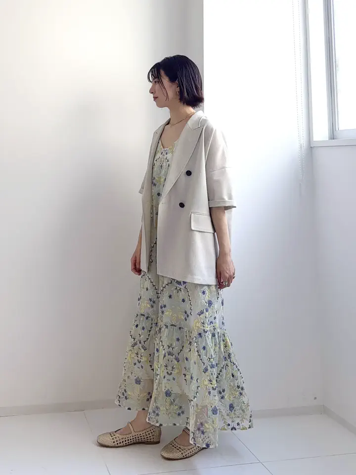 GRACE CONTINENTAL Hikaru Okada コーディネート画像