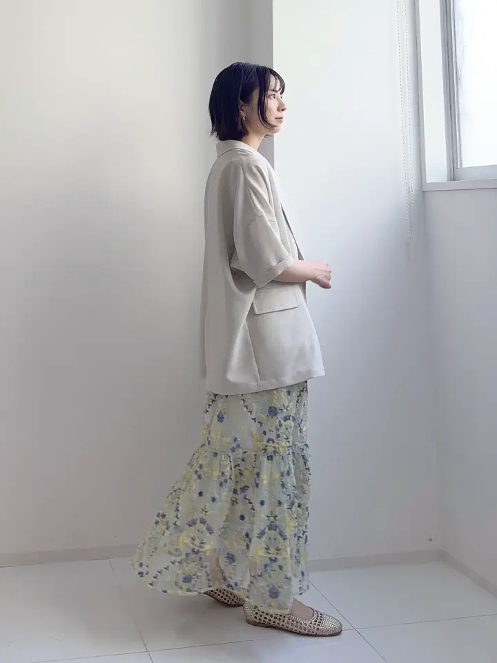 GRACE CONTINENTAL Hikaru Okada コーディネート画像