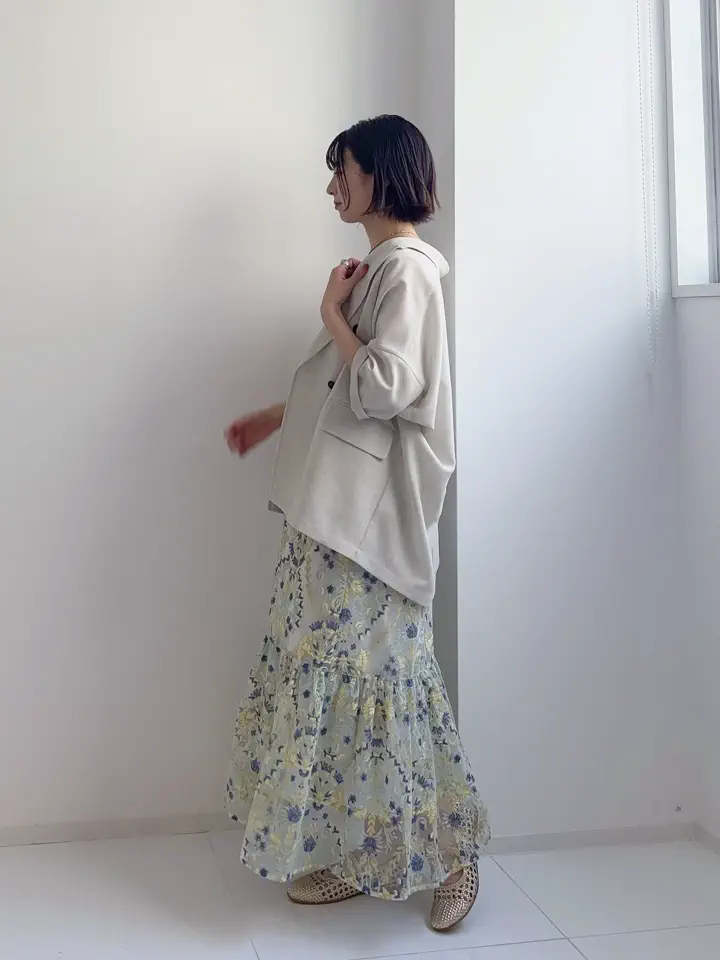 GRACE CONTINENTAL Hikaru Okada コーディネート画像