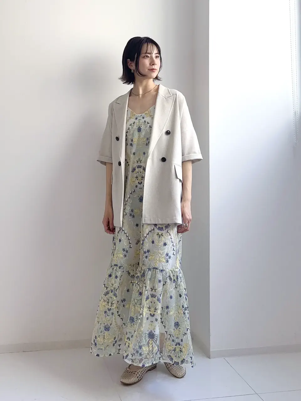 GRACE CONTINENTAL Hikaru Okada コーディネート画像