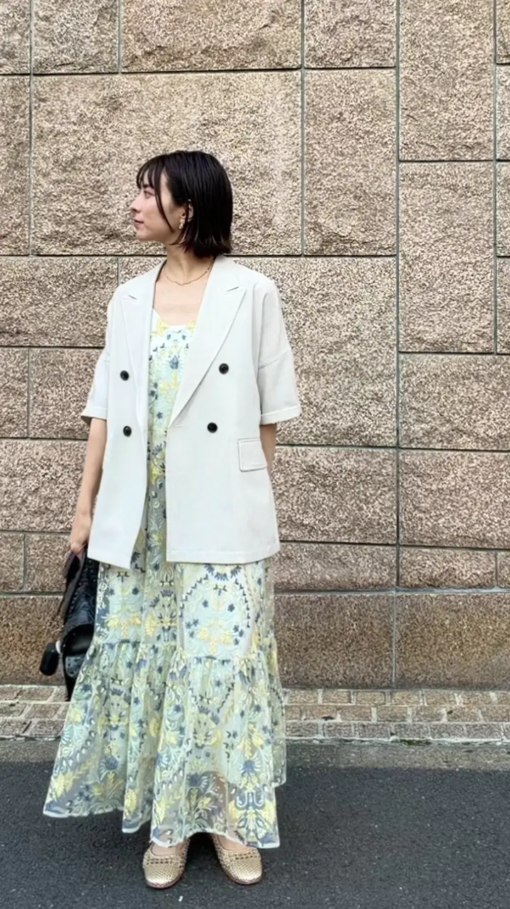 GRACE CONTINENTAL Hikaru Okada コーディネート画像