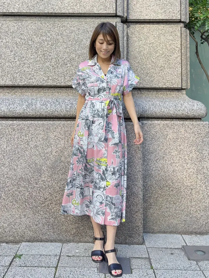 GRACE CONTINENTAL yukimi yonee コーディネート画像