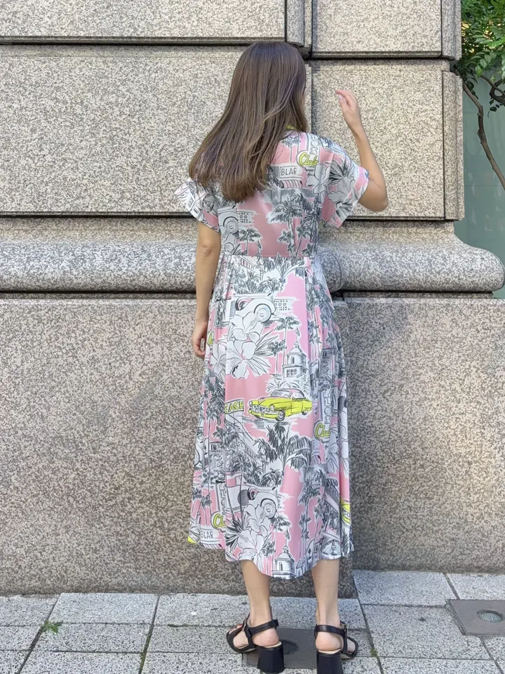 GRACE CONTINENTAL yukimi yonee コーディネート画像