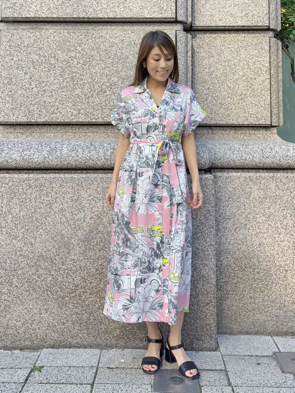 GRACE CONTINENTAL yukimi yonee コーディネート画像