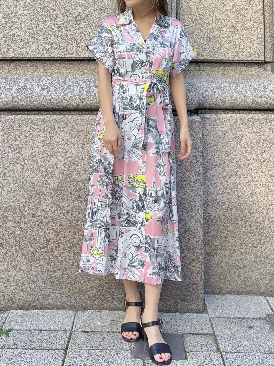 GRACE CONTINENTAL yukimi yonee コーディネート画像