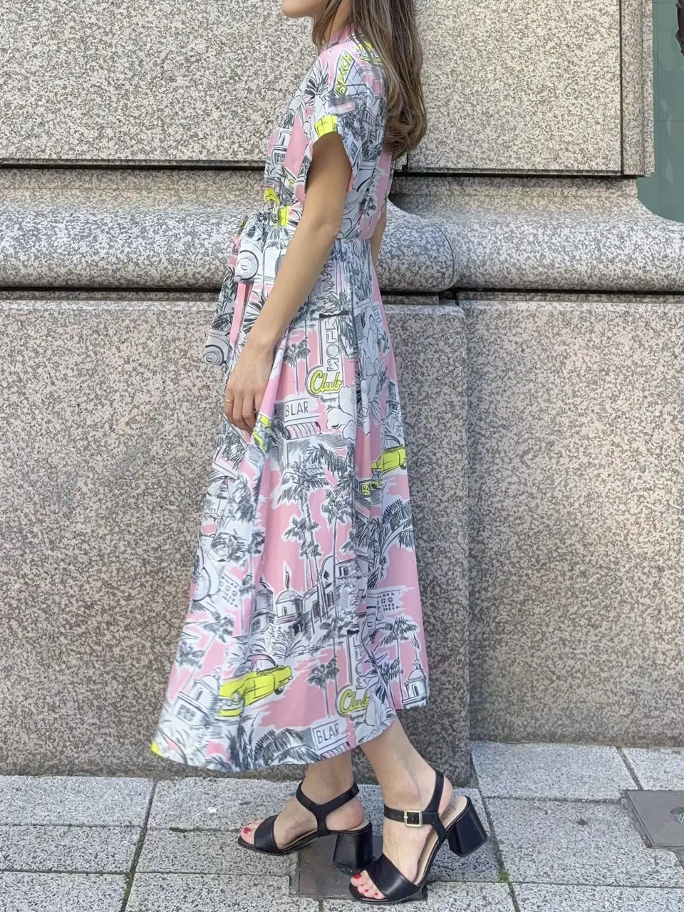 GRACE CONTINENTAL yukimi yonee コーディネート画像