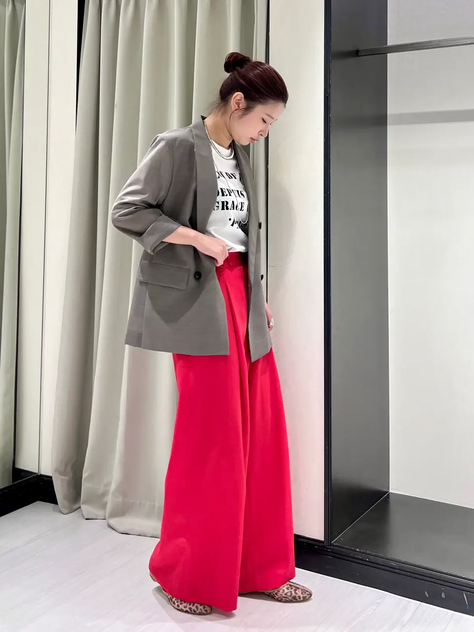 GRACE CONTINENTAL NORIA コーディネート画像