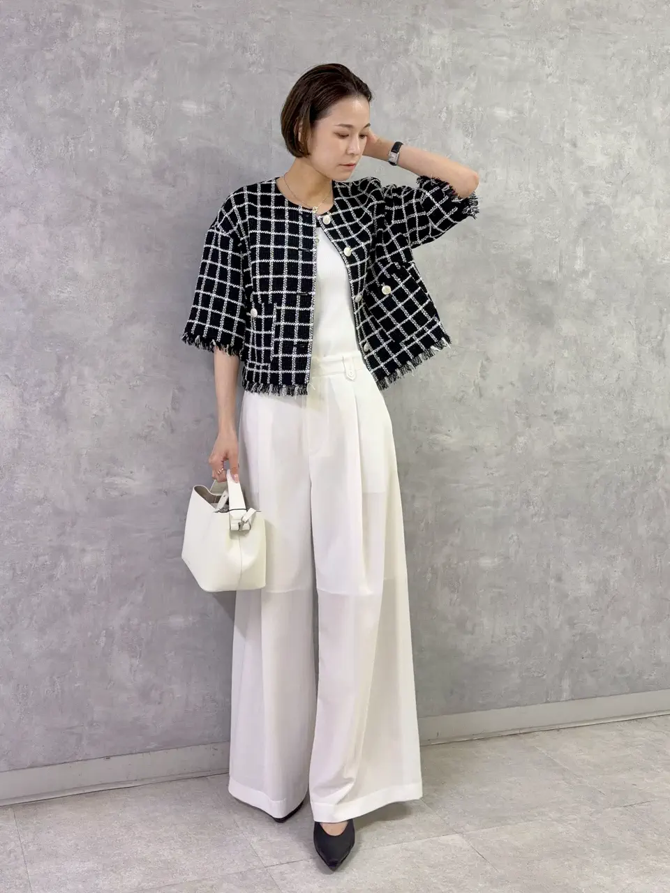 GRACE CONTINENTAL 亀田 未希 コーディネート画像