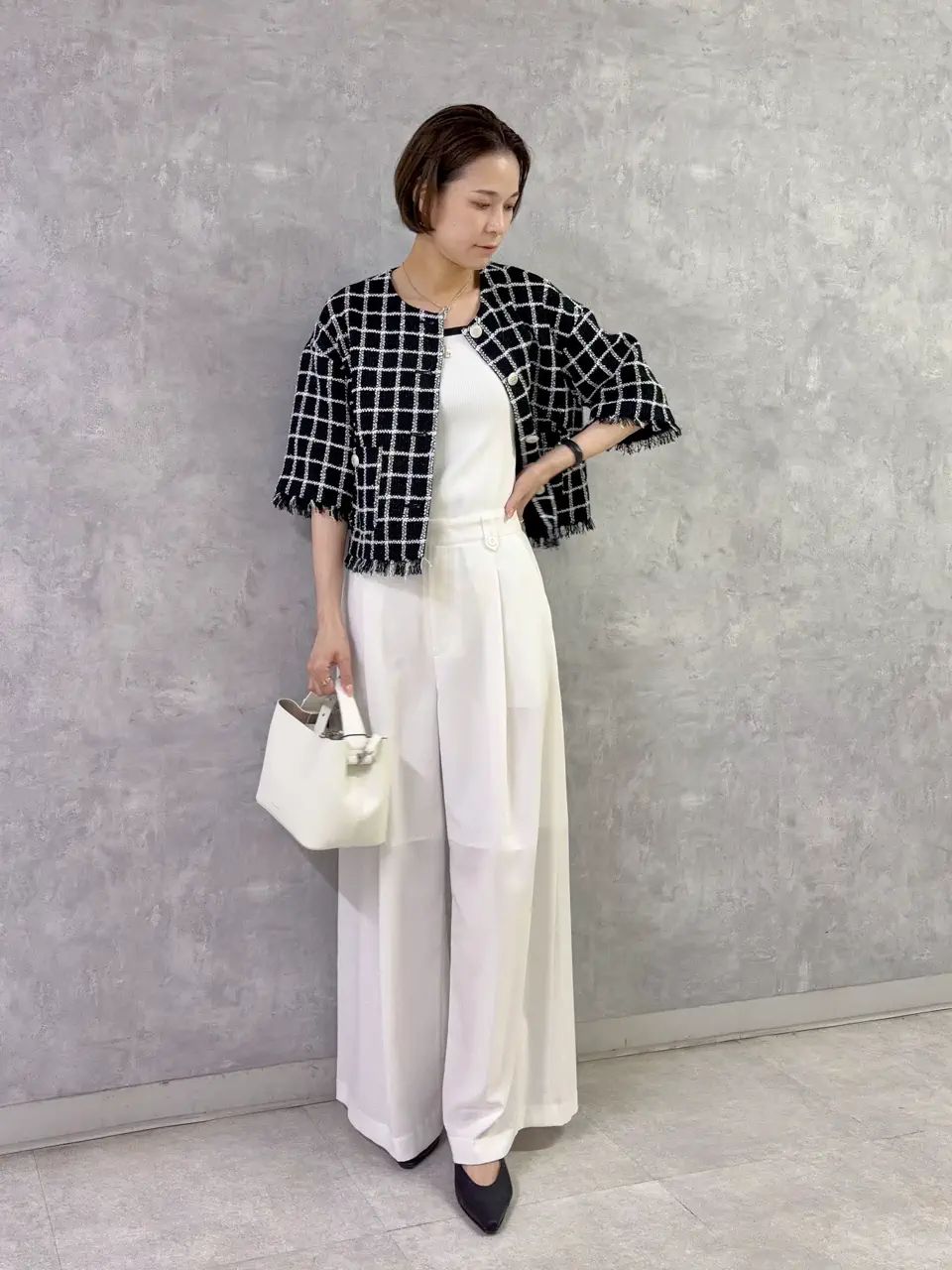 GRACE CONTINENTAL 亀田 未希 コーディネート画像