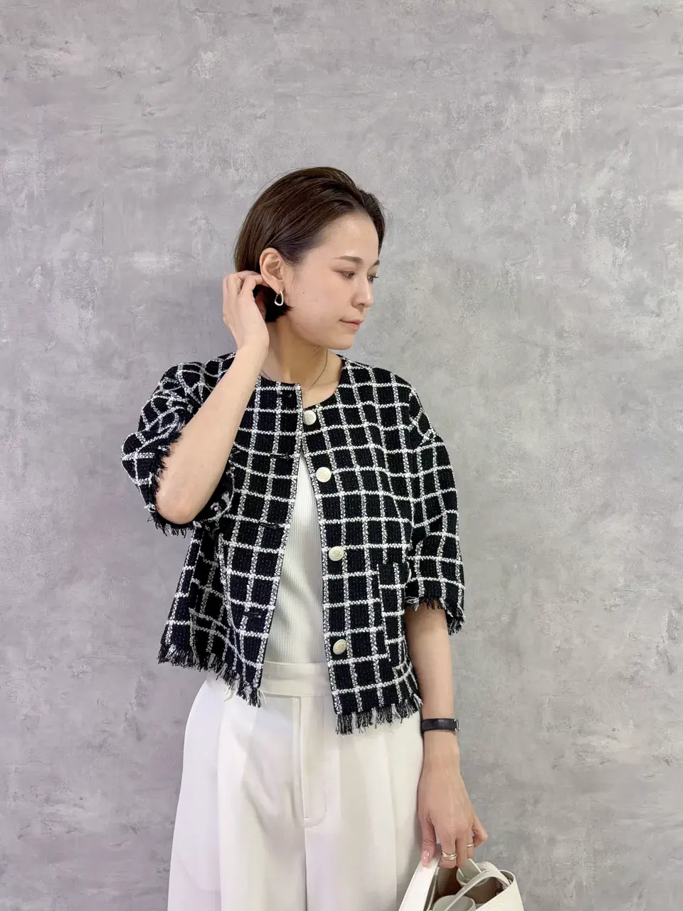 GRACE CONTINENTAL 亀田 未希 コーディネート画像