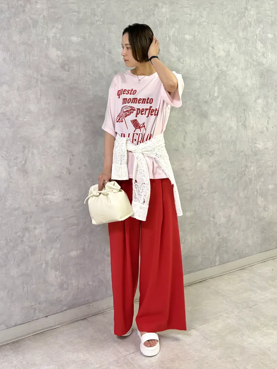 GRACE CONTINENTAL 亀田 未希 コーディネート画像