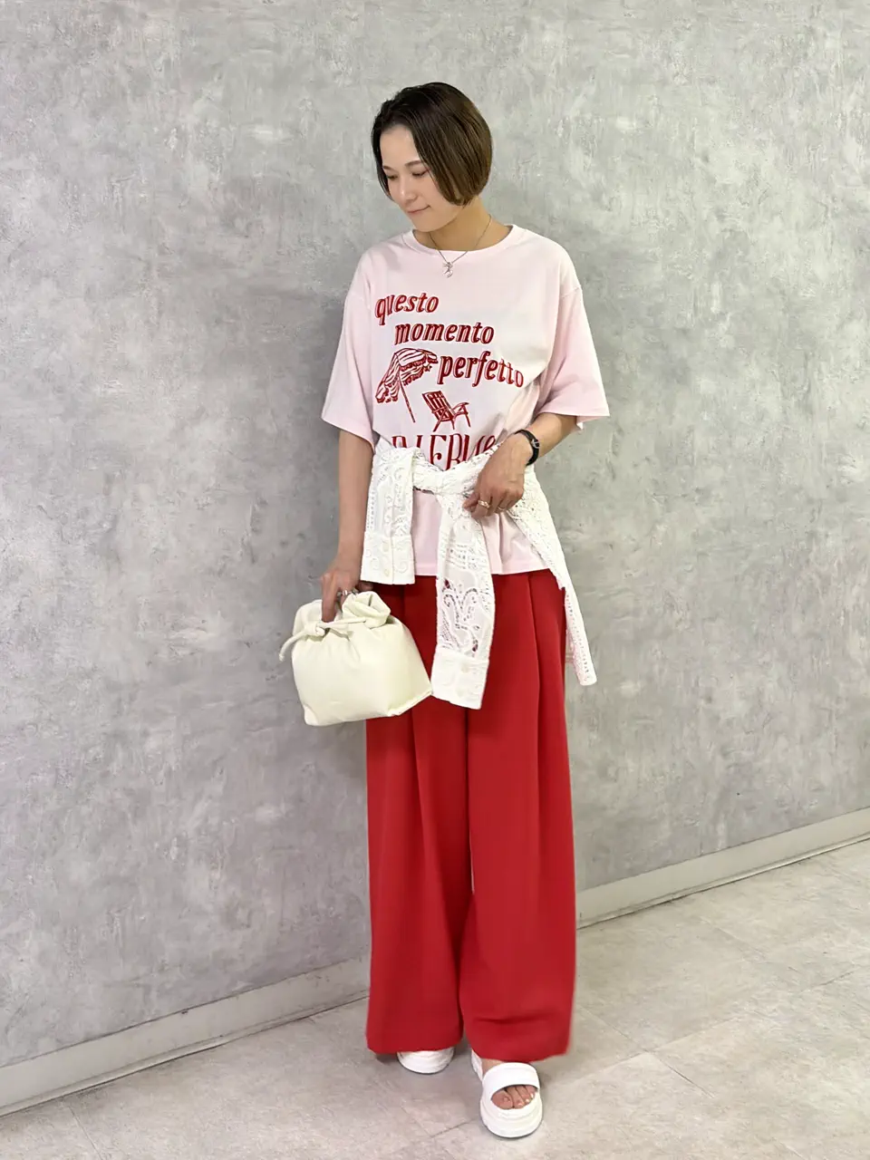 GRACE CONTINENTAL 亀田 未希 コーディネート画像