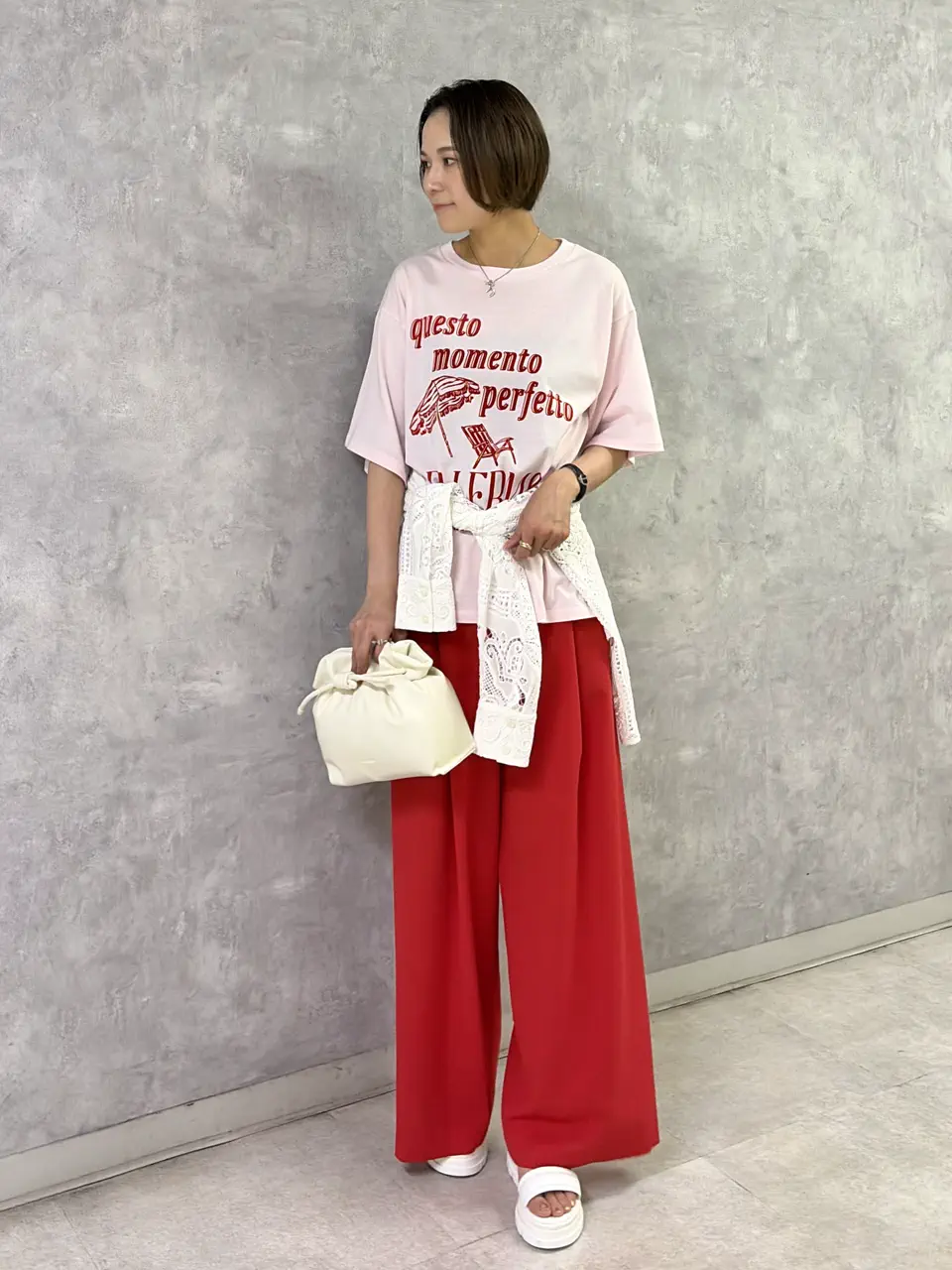 GRACE CONTINENTAL 亀田 未希 コーディネート画像