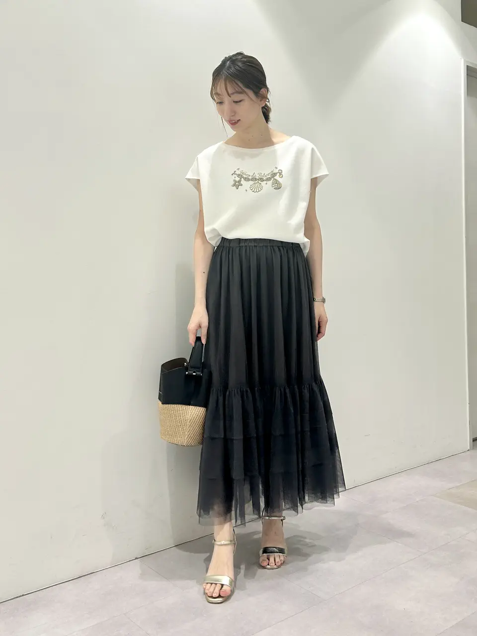 GRACE CONTINENTAL eri コーディネート画像