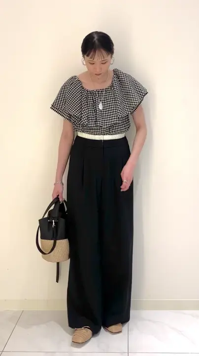 GRACE CONTINENTAL haruka iwasaki コーディネート画像