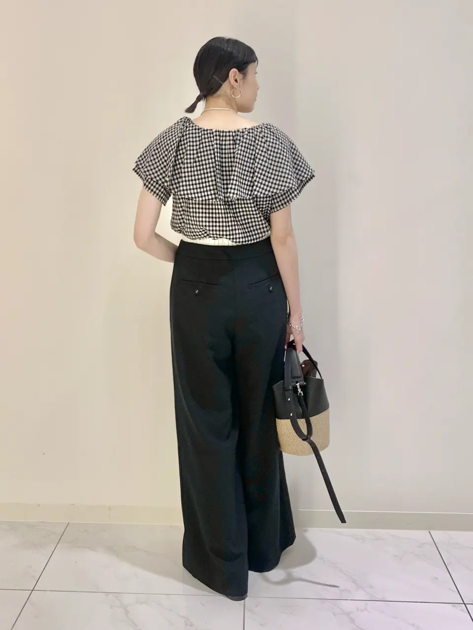 GRACE CONTINENTAL haruka iwasaki コーディネート画像