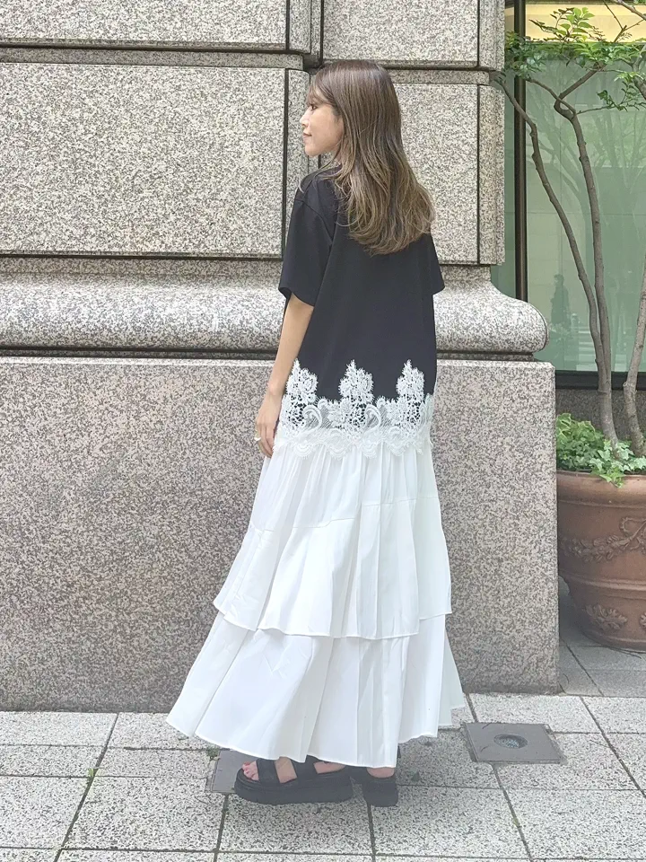 GRACE CONTINENTAL yukimi yonee コーディネート画像