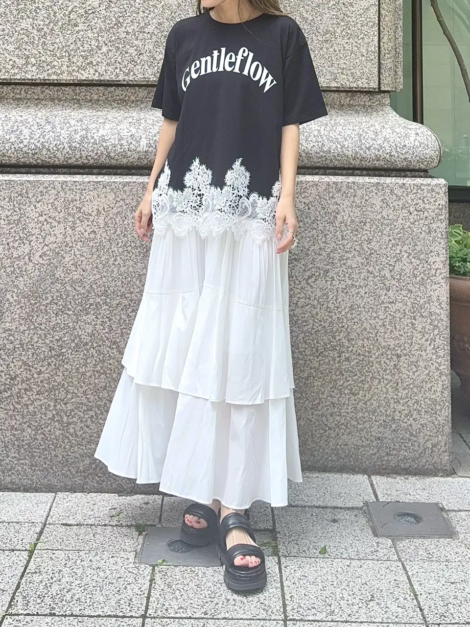 GRACE CONTINENTAL yukimi yonee コーディネート画像