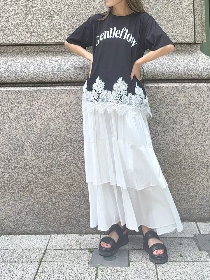 GRACE CONTINENTAL yukimi yonee コーディネート画像